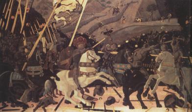 UCCELLO, Paolo The Battle of San Romano (nn03) France oil painting art